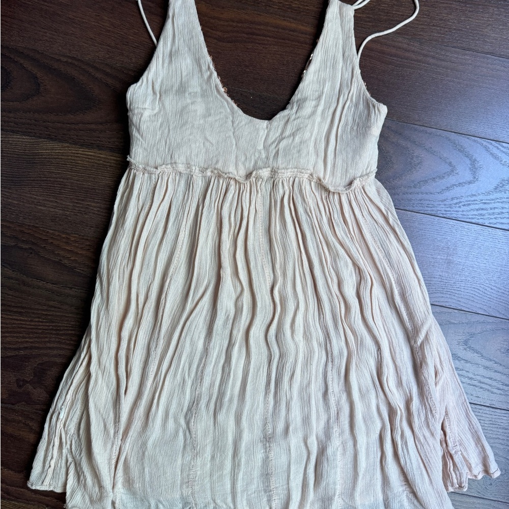 Free People Beige Knit with Bronze Sequins - Picture 8 of 8